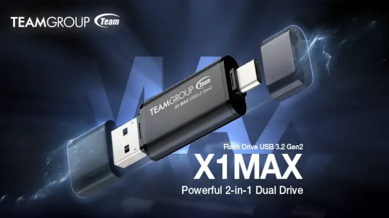 TEAMGROUP Launches X1 MAX USB 3.2 Gen2 x1 Flash Drive Designed for Business Professionals Featuring 1TB Capacity and High-Speed Dual-Interface Transfer