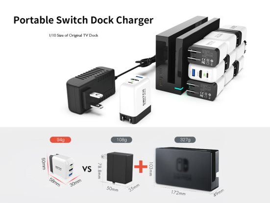 Review of the Mirabox 36W Portable TV Docking Station for Nintendo Switch: The Ultimate Travel Accessory?